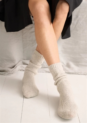 Winter socks Egret Melange Moshi Moshi 